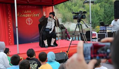 Konser ve Eğlenceli oyunlar bir arada 