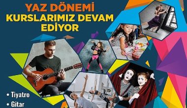 Narlıdere'nin Kültür Sanat Kursları yazın da devam ediyor