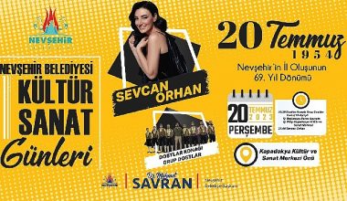 Nevşehir'in İl oluşunun 69. yıl dönümü kutlanacak