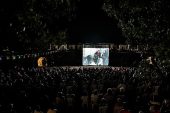 Nevşehirliler açık havada sinema keyfini çok sevdi