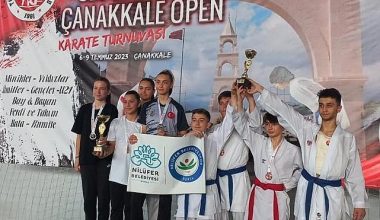 Nilüferli sporcular Karate Turnuvası'ndan ödülle döndü
