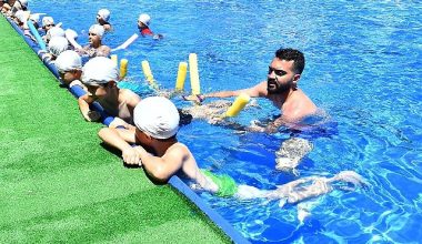 Portatif havuzlar bu yaz da İzmirli çocukları sevindirecek