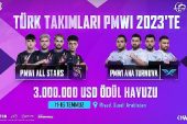 Türk Takımları 78 Milyon TL Ödül Havuzu Bulunan PMWI 2023'te Zafer Peşinde Koşacak