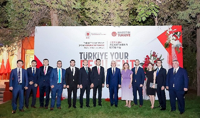 “Türkiye Yüzyılı Yatırım Resepsiyonu" Pekin'de Gerçekleştirildi