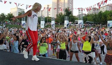 Yaşam Vadisi'nde Zumba şenliği