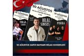 30 Ağustos Zafer Bayramı'nda 3 farklı noktada 3 konser
