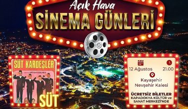 Açık Hava Sinema Günleri'nde Hafta Sonu “Süt Kardeşler" Günü Açık Hava Sinema Günleri'nde Hafta Sonu “Süt Kardeşler" Günü