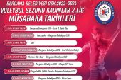 Bergama Belediyesi Voleybol Takımı Maç Takvimi belli oldu