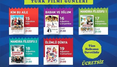 Bergama Belediyesi “Yazlık Sinema Günleri" Başlıyor