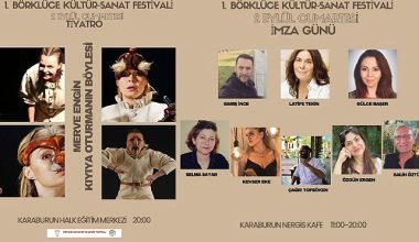 Börklüce Kültür Sanat Festivali Yola Çıkıyor