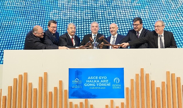 Borsa İstanbul'da Gong ASCE GYO İçin Çaldı