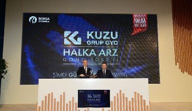 Borsa İstanbul'da Gong Kuzugrup Gayrimenkul Yatırım Ortaklığı için çaldı