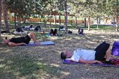 Çankayalılar açık havada sporla zinde kalıyor