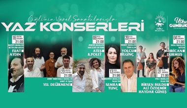 Çiğli Yaz Konserlerinde Sahne Yerel Sanatçıların