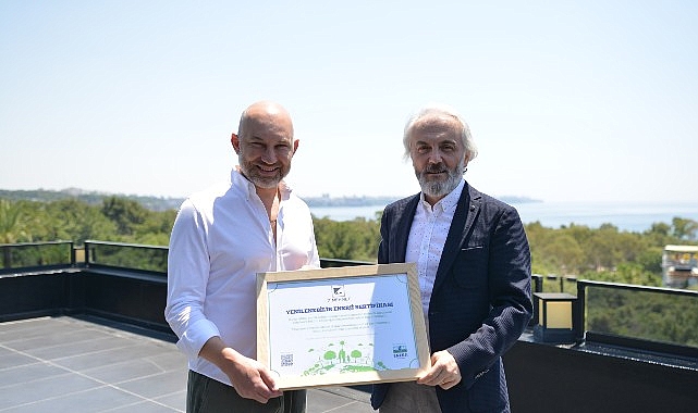 CK Enerji Akdeniz Elektrik'ten  '7 Mehmet'e yeşil enerji sertifikası