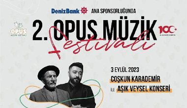 Geri sayım başlasın; OPUS Müzik Festivali