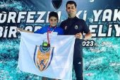 İnegöllü Sporcu Körfez'de Dereceye Kulaç Attı