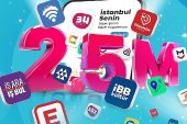 İstanbul Senin uygulaması 2,5 milyonun cebinde!