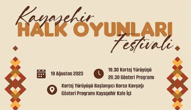 Kayaşehir Halk Oyunları Festivali İçin Geri Sayım Başladı
