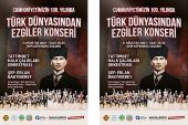 Kazak Halk Çalgıları Orkestrasından Türk dünyasından ezgiler konseri