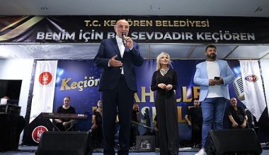 Keçiören Atapark Mahallesi'nde Coşkulu Konser