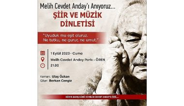 Milas Belediyesi'nden Melih Cevdet Anday'ı anma etkinliği