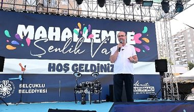 Selçuklu'da “Mahallemde Şenlik Var" Etkinlikleri sürüyor