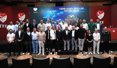 Turkcell Kadın Futbol Süper Ligi'nde 2023-2024 sezonu fikstür çekimi gerçekleştirildi