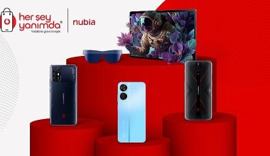 ZTE Nubia Marka Ürünler, Türkiye'de İlk Kez ve Sadece Vodafone Her Şey Yanımda'da