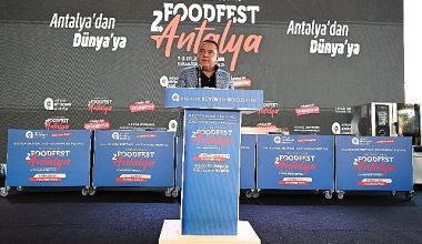 2'nci Uluslararası Food Fest Antalya Gastronomi Festivali kapılarını açtı