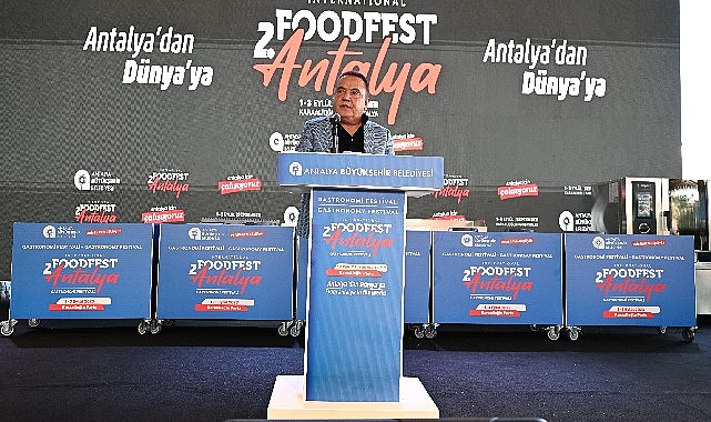 2'nci Uluslararası Food Fest Antalya Gastronomi Festivali kapılarını açtı