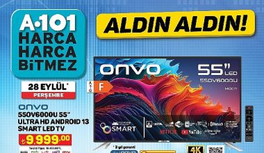A101 Eylül Ayını Elektrikli Moped ve Birbirinden Çeşitli Teknolojik Ürünlerle Kapatıyor