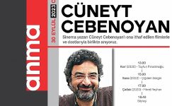 Cüneyt Cebenoyan, Adına İthaf Edilen Filmlerle Sinematek/Sinema Evi'nde Anılacak