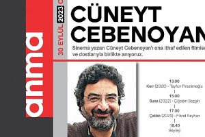Cüneyt Cebenoyan, Adına İthaf Edilen Filmlerle Sinematek/Sinema Evi'nde Anılacak