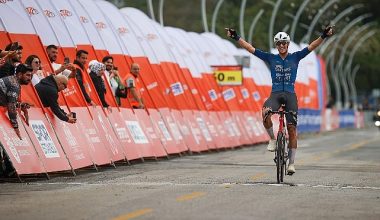 Daniel Stampe Şile'de zafere pedalladı