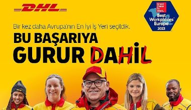 DHL Express, Üst Üste Üçüncü Kez “Avrupa'nın En İyi İşyeri" Seçildi