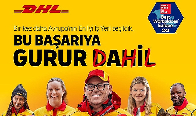 DHL Express, Üst Üste Üçüncü Kez “Avrupa'nın En İyi İşyeri" Seçildi