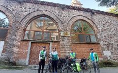 Edirne Yeşilay Spor Kulübü Bulgaristan'a Bisiklet Turu Düzenledi