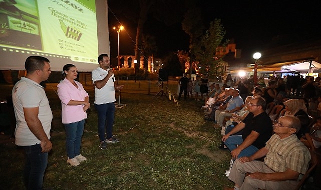 Efes Selçuk'ta anılar sinema ve gazozla canlandı