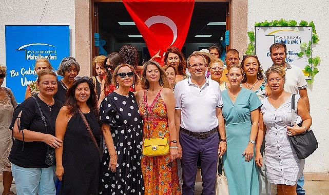 İkinci satış ofisi Cunda'ya