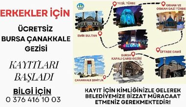 Ilgaz Belediyesi Kültür Gezileri erkeklere yönelik olarak devam ediyor