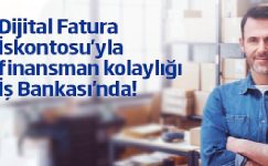 İş Bankası'ndan Dijital Fatura İskontosu