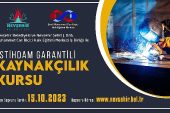 İstihdam garantili kaynakçılık kursu için başvurular başladı