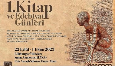 Lüleburgaz'da 1. Kitap ve Edebiyat Günleri başlıyor!