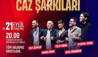 “Nâzım'a Caz Şarkıları" Yenişehir'de