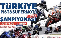 Pist ve Süpermoto Sezonu İzmir'de Başlıyor