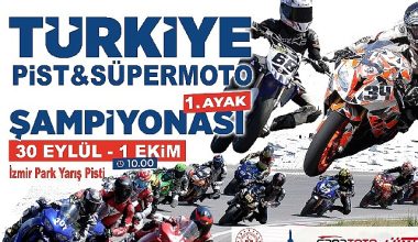 Pist ve Süpermoto Sezonu İzmir'de Başlıyor