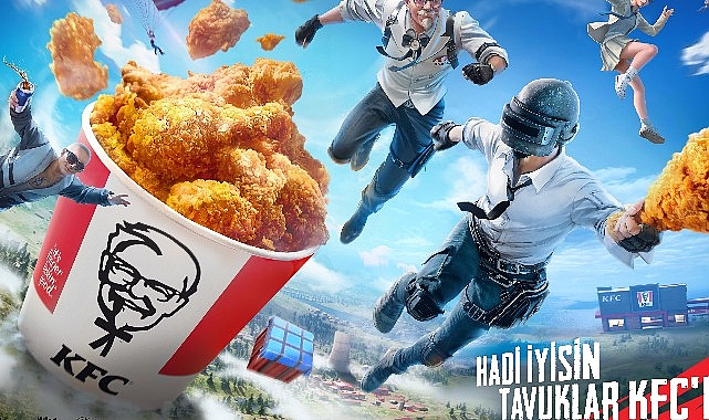 PUBG MOBILE ve PUBG: BATTLEGROUNDS'un KFC İş Birliği Oyuncuların Zaferin Tadını Almasını Sağlayacak