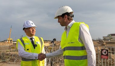Rosatom Genel Müdürü Alexey Likhachev, Paks 2 NGS sahasını ziyaret etti