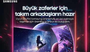 Samsung, Gaming İstanbul Fuarı'nda Teknoloji ve Eğlenceyi Buluşturuyor